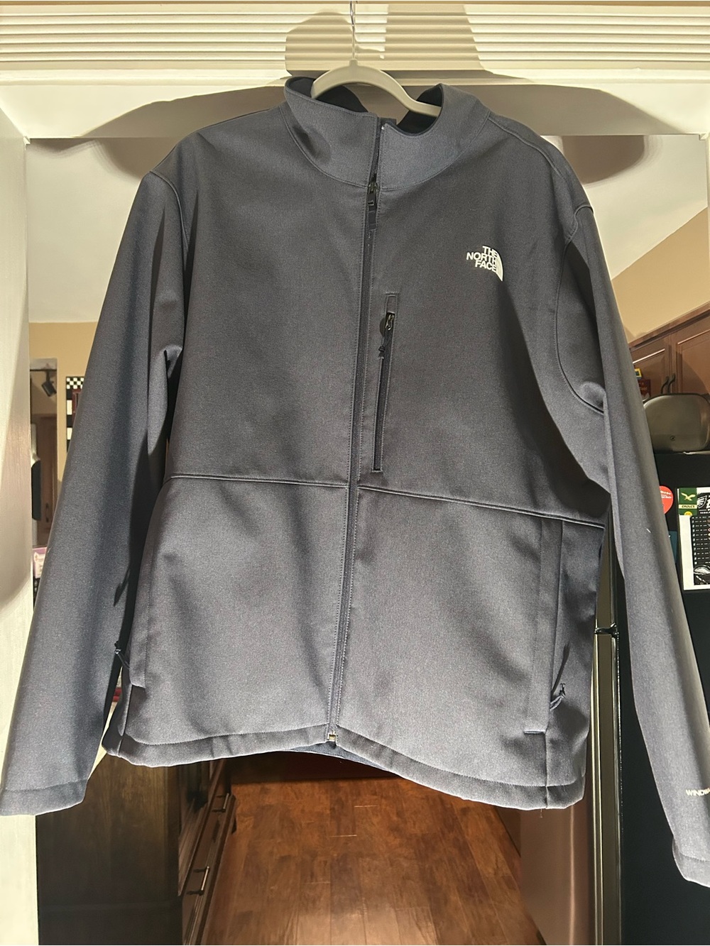 The North Face Men's Charcoal Gray Softshell Jacket